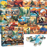 American National Parks Jigsaw Puzzle 1000 Pieces