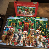 Animal Christmas Party Jigsaw Puzzle 1000 Pieces