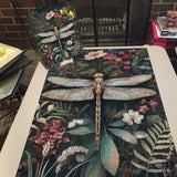 Retro Dragonfly Jigsaw Puzzle 1000 Pieces