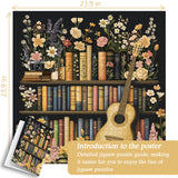 Wildflower Bookshelf Jigsaw Puzzles 1000 Pieces