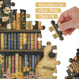 Wildflower Bookshelf Jigsaw Puzzles 1000 Pieces