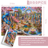 Cat Park-Puzzle 1000 Teile