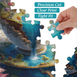 Puzzle Paysage Fracturé 1000 Pièces