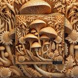 3D Mushroom Relief Jigsaw Puzzle 1000 Pieces