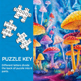 Puzzle Champignons au Pays des Merveilles 1000 pièces