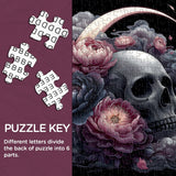 Moonlight And Skull Jigsaw Puzzle 1000 Pieces