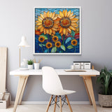 Blooming Sunflowers Jigsaw Puzzle 1000 Pieces