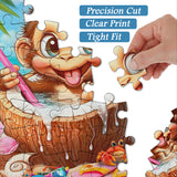 Puzzle de rêve de l'île des singes 1000 pièces