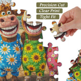 Puzzle Happy Farm Friends 1000 pièces