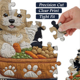 Puppy Feast Jigsaw Puzzle 1000 Piece
