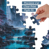 Violet Cascade Jigsaw Puzzle 1000 Pieces