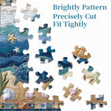 Wavesof Color Jigsaw Puzzle 1000 Piece