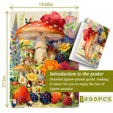 Blossom & Gnome Home Jigsaw Puzzle 1000 pezzi