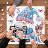 Needles & Gnomework Jigsaw Puzzle 1000 Pieces