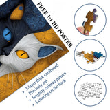 Puzzle Sguardo Blu Oro 1000 Pezzi