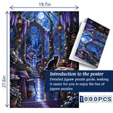 Gothic Glas Gewächshaus Puzzle 1000 Stück