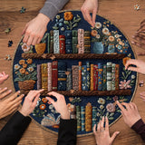 Floral Bookshelf Jigsaw Puzzles 1000 Pieces