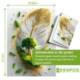 Puzzle Oasis de plumes 1000 pièces