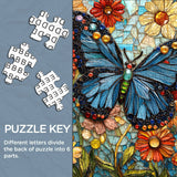 Crystal Butterfly Jigsaw Puzzle 1000 Pieces