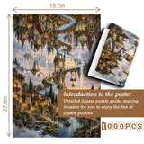 Upside Down Sky City Jigsaw Puzzle 1000 Pieces