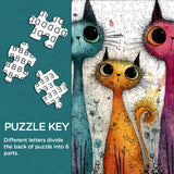 Agile Cat Group Jigsaw Puzzle 1000 Pieces