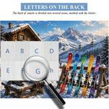 Skiers' Mountain Retreat Puzzle 1000 Stück