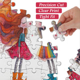 Puzzle Filles qui rêvent 1000 pièces