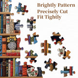 Cat’s Floral Library Jigsaw Puzzles 1000 Pieces