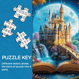 Puzzle Château de la Lune 1000 Pièces