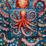 Mosaic Octopus Jigsaw Puzzle 1000 Pieces