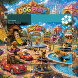 Dog Park Jigsaw Puzzle 1000 Pieces