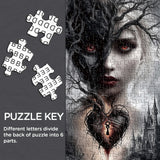 Mist Heart Jigsaw Puzzle 1000 Pieces