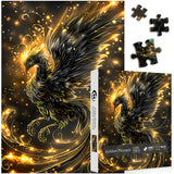 Golden Phoenix Jigsaw Puzzle 1000 Piece