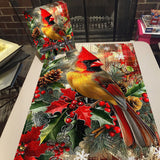 Christmas Cardinal Jigsaw Puzzle 1000 Piece