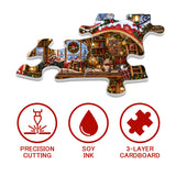 Weihnachten Apple Buchhandlung Puzzle 1000 Stück