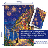 Nuit dans Bloom Puzzle 1000 pièces