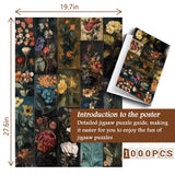 Floral Cabinet Jigsaw Puzzle 1000 Pieces