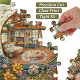 Gnome Teahouse Jigsaw Puzzle 1000 Pieces
