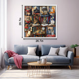 Cat's Library Jigsaw Puzzles 1000 Pieces
