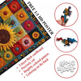 Sunflowers Patchwork Jigsaw Puzzle 1000 Piece