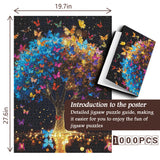 Puzzle en forme d'arbre Sparkling Wings 1000 pièces
