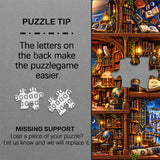 Interstellares Bücherregal Puzzle 1000 Stück