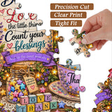 Grateful Floral Cup Jigsaw Puzzle 1000 Pieces