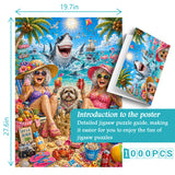 Strand-Girls-Day-Puzzle, 1000 Teile