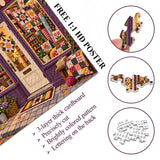 Black Cat Sewing Shop Puzzle 1000 Teile