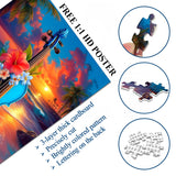 Floral Violin Jigsaw Puzzle 1000 Pieces