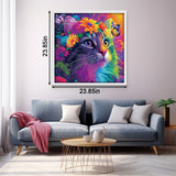 Iridescent Cat Jigsaw Puzzle 1000 Piece
