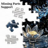 Hummingbird Lotus Jigsaw Puzzle 1000 Pieces