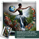 Puzzle Terre Danse 1000 Pièces