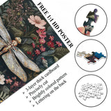 Retro Dragonfly Jigsaw Puzzle 1000 Pieces